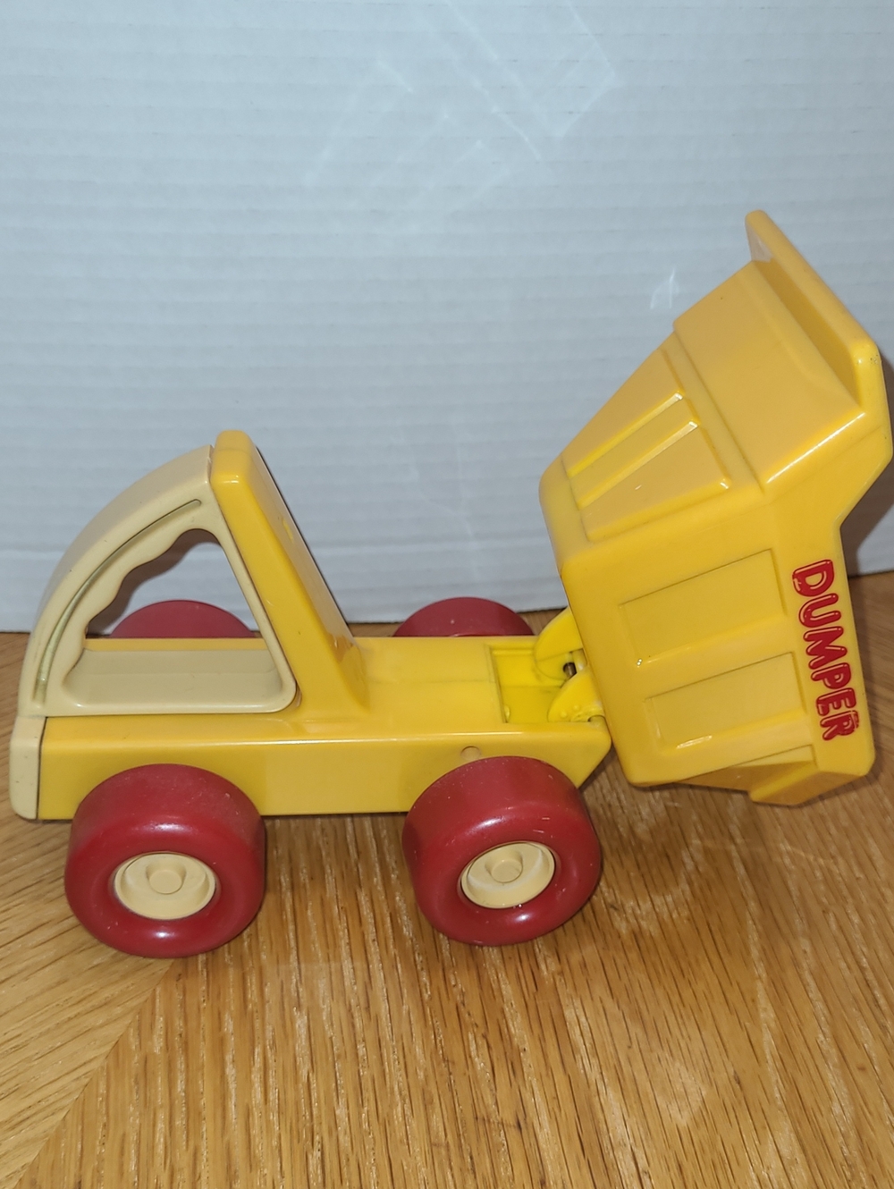 Vintage 1986 My First Budd's Dumper Plastic Dumper Toy Truck. Great Condition.